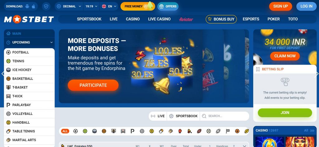 Mostbet: Jogos de azar de classe mundial agora em Portugal!