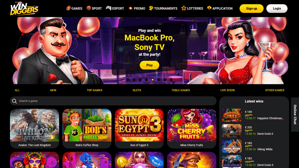Win Diggers Gambling Enterprise Testimonial - Among online casino with best rewards